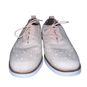 Cole Haan OriginalGrand Stitchlite Wingtip Oxford Womens 9B Cream